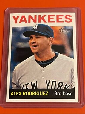 Alex Rodriguez #69 2013 Topps Heritage Baseball Trading Card
